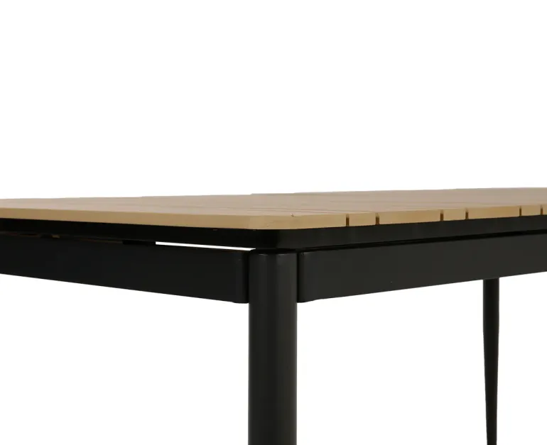 Malmø Udtræksbord 100x180/235 cm - Nonwood/Mørkegrå