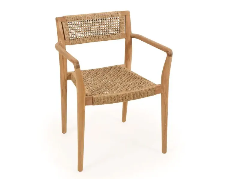 Manja Havestol m/ armlæn - Kerneteak