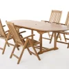 Mario Havemøbelsæt 100x180/240 - Kerneteak
