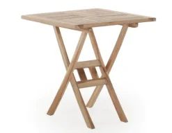 Møen Cafesæt 70x70 - Classic Teak