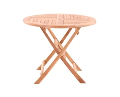 Møen foldebord Ø90 - Classic Teak
