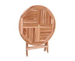 Møen foldebord Ø90 - Classic Teak