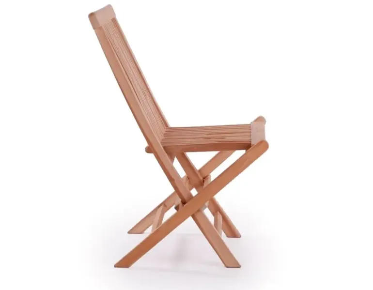 Møen Foldestol uden armlæn - Classic Teak