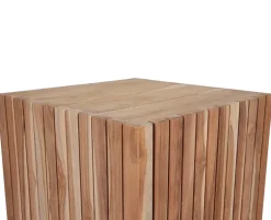 Mynte Sidebord/Skammel 40x40 - Classic Teak