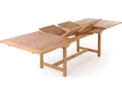Nanna Mia Havemøbelsæt 100x200/250/300 - Kerneteak
