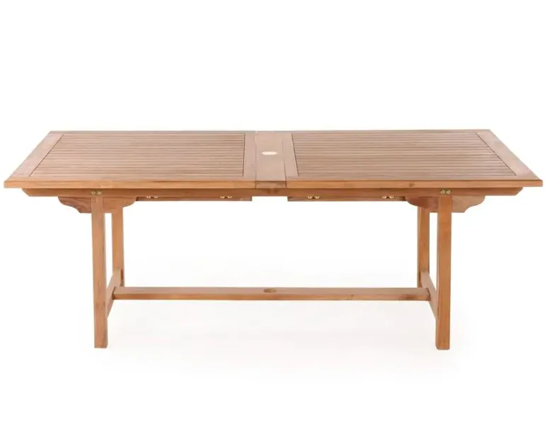 Nanna Mia Havemøbelsæt 100x200/250/300 - Kerneteak