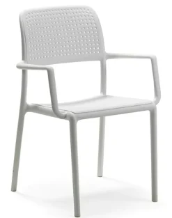 Nardi Bora Stabelstol - Hvid