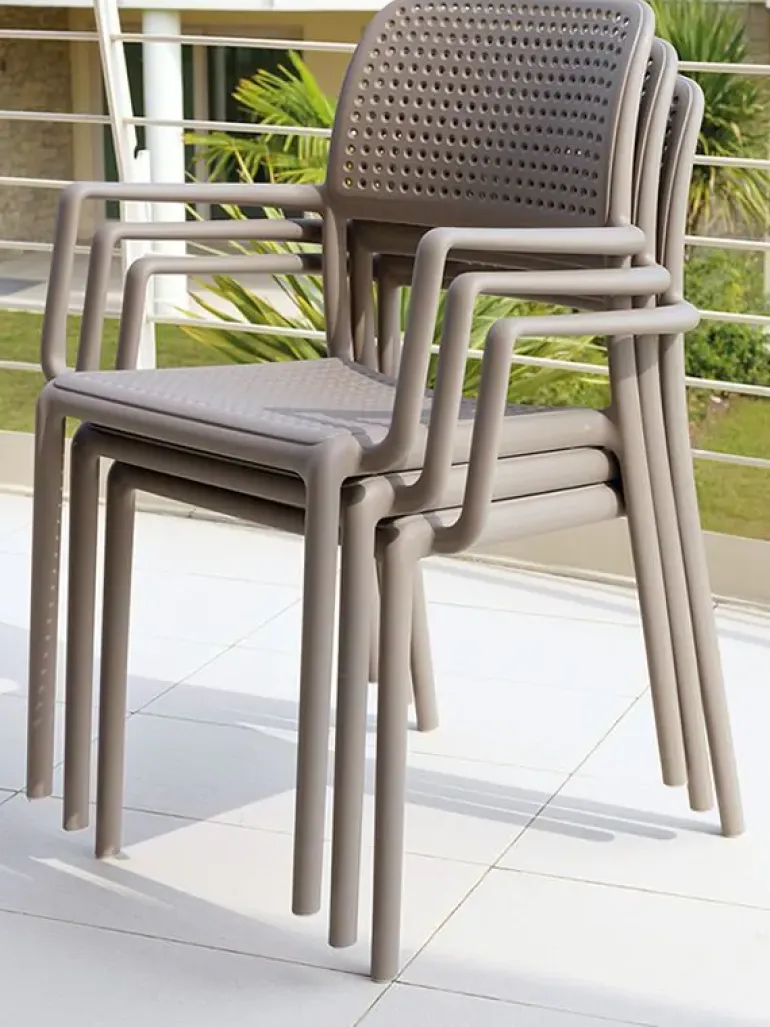 Nardi Clip Bora Cafesæt 70x70 - Latte