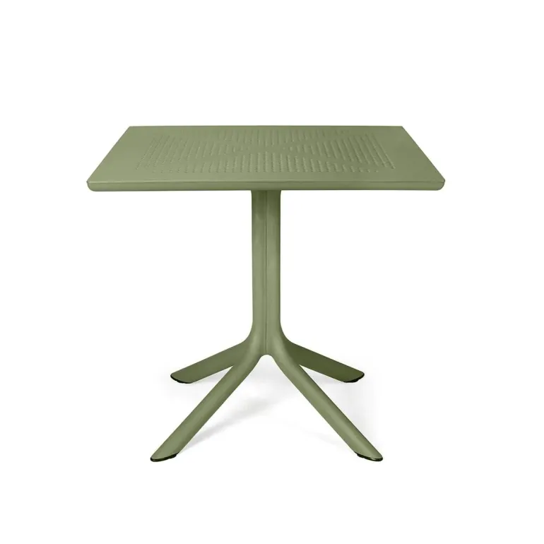 Nardi Clip cafebord 80x80 - Agave