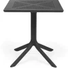 Nardi Clip cafebord 80x80 - Antracit