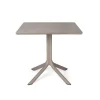 Nardi Clip cafebord 80x80 - Latte