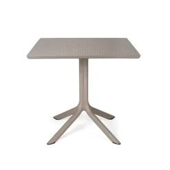 Nardi Clip cafebord 80x80 - Latte