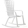 Nardi Folio Relax Gyngestol - Hvid