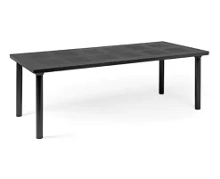 Nardi Libeccio havebord 100x160/220 - Antracit