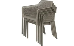 Nardi Libeccio Net Havemøbelsæt 100x160/220 - Latte