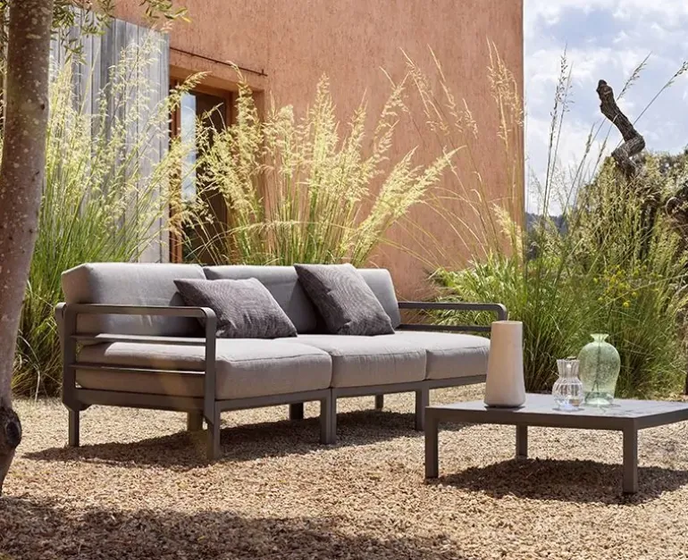 Nardi Maximo Loungebord 80x80 cm - Antracit