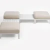 Nardi Maximo Loungebord 80x80 cm - Sand