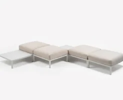Nardi Maximo Loungebord 80x80 cm - Sand