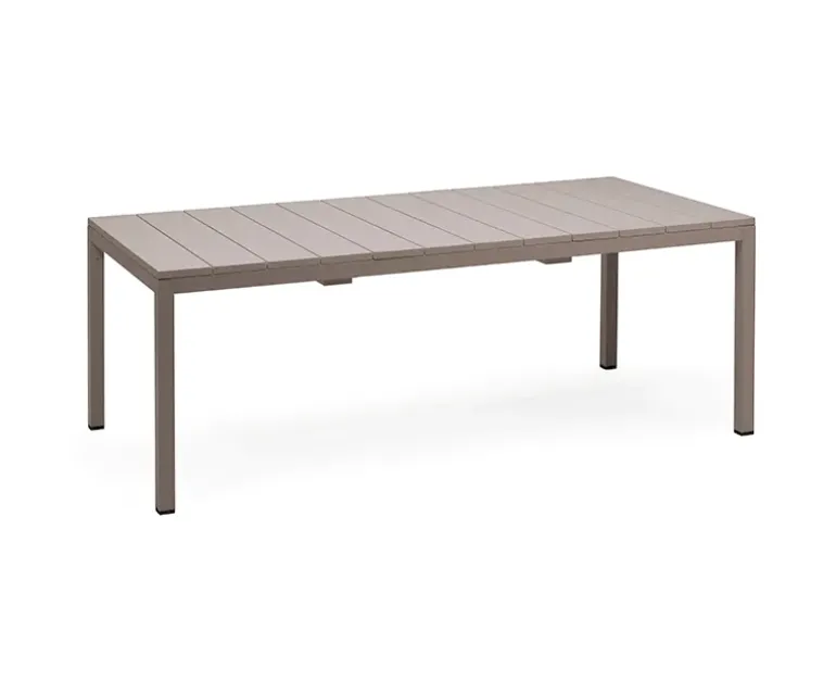 Nardi Rio 280 udtræksbord 100x210/280 - Latte