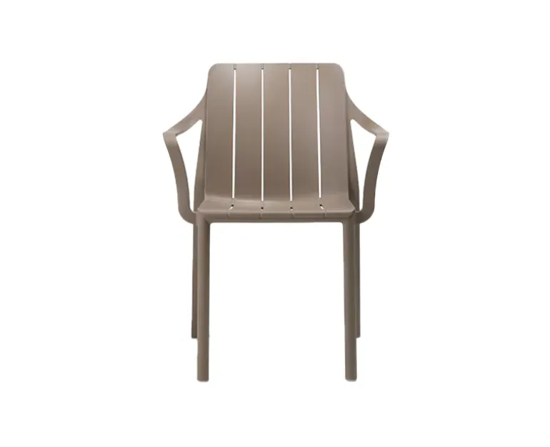 Nardi Rio Tiberina Havemøbelsæt - 100x210/280 - 6 stole - Latte
