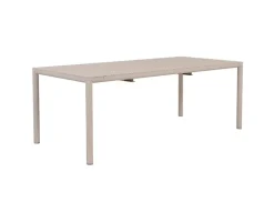 Nardi Tevere Tiberina Havemøbelsæt - 100x210/275 - 6 stole - Sand