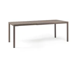 Nardi Tevere Tiberina Havemøbelsæt - 90x147/211 - Latte
