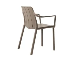 Nardi Tevere Tiberina Havemøbelsæt - 90x147/211 - Latte