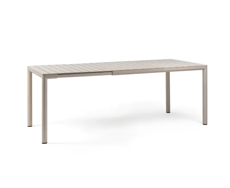 Nardi Tevere Tiberina Havemøbelsæt - 90x147/211 - Sand