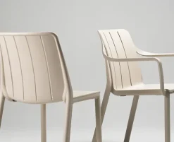 Nardi Tevere Tiberina Havemøbelsæt - 90x147/211 - Sand