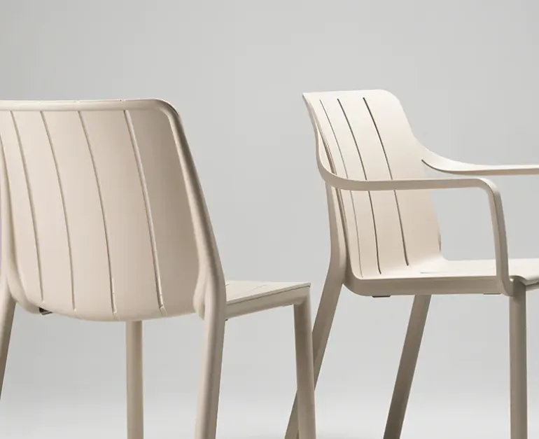 Nardi Tevere Tiberina Havemøbelsæt - 90x147/211 - Sand