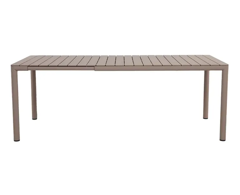 Nardi Tevere udtræksbord 90x147/211 - Latte