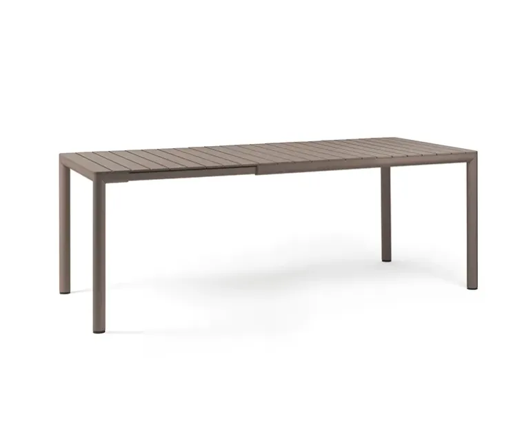 Nardi Tevere udtræksbord 90x147/211 - Latte