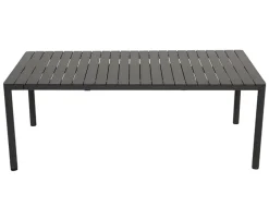 Nardi Tevere udtræksbord 100x210/275 - Antracit