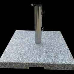 Parasolfod Granit 40 kg. Grå m/hjul