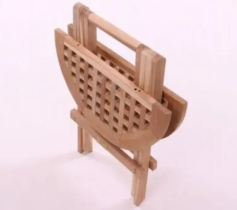 Picnic foldebord Ø50 - Classic Teak