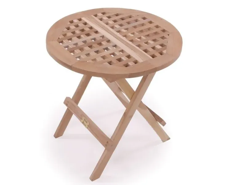 Picnic foldebord Ø50 - Classic Teak