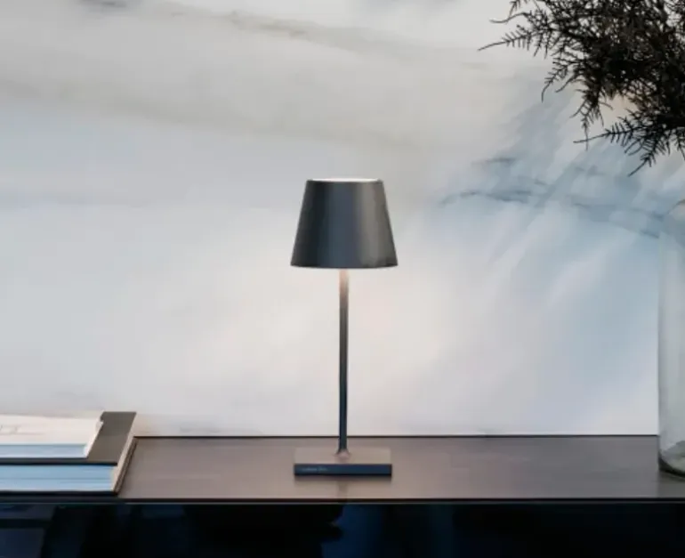 Poldina Mini LED lampe - Hvid