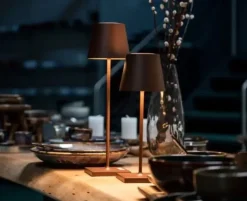 Poldina Mini LED lampe - Hvid