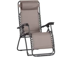 Relax stol - Sort/Taupe
