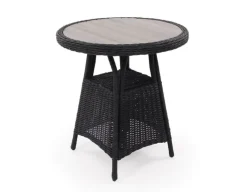 Rio cafebord Ø70 - Sort
