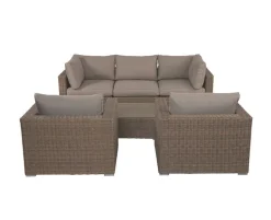 Rio Modulsofa - 3 pers. sofa og 2 stole - Dusty