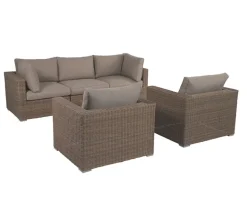 Rio Modulsofa - 3 pers. sofa og 2 stole - Dusty
