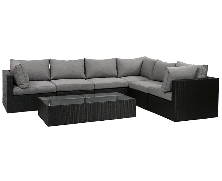 Sala Mega Modul Loungesæt inkl. EASY DRY hynder - Sort