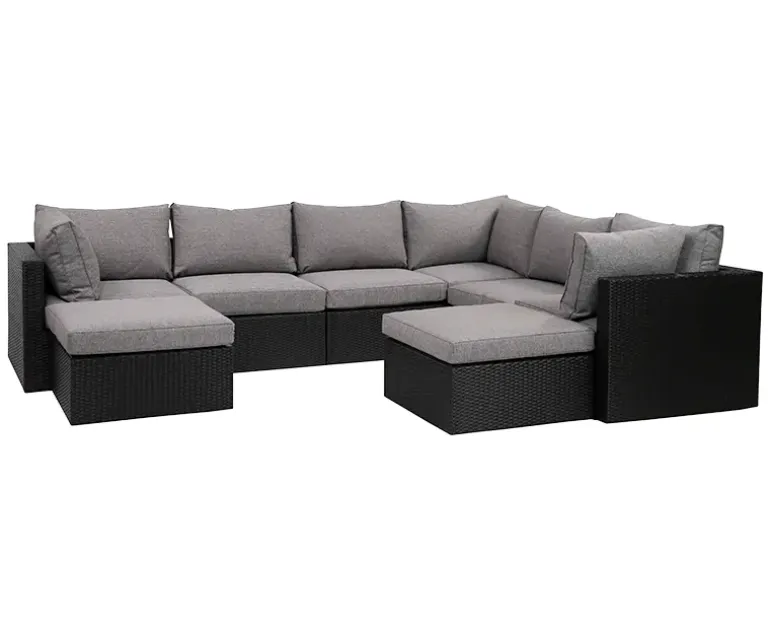 Sala Mega Modul Loungesæt inkl. EASY DRY hynder - Sort