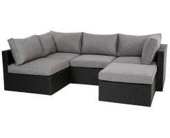 Sala Modul Åbent Loungesæt inkl. EASY DRY hynder - Sort