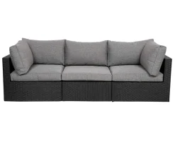 Sala 3-personers modulsofa inkl. EASY DRY hynder - Sort