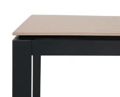 Selma Geneve Havemøbelsæt m/6 stole - 100x200 - Antracitgrå