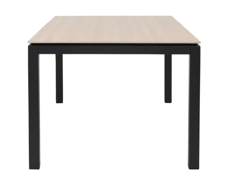Selma Sonja Havemøbelsæt m/6 stole - 100x200 - Antracitgrå