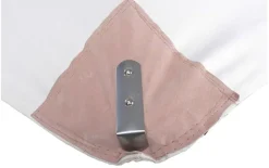 Signe Markedsparasol 250x250 med tilt - Grå