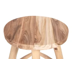 Skammel Ø35x40 - Classic Teak